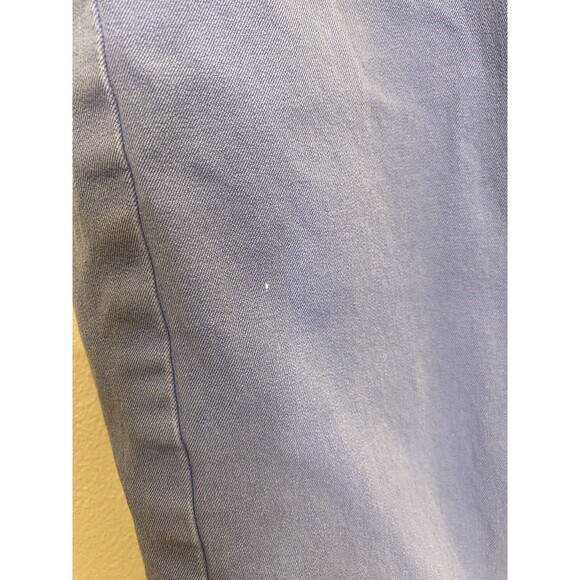 J. McLaughlin Pants Womens 6 Blue Straight Leg Cotton Stretch Travel Vacation - Picture 8 of 8
